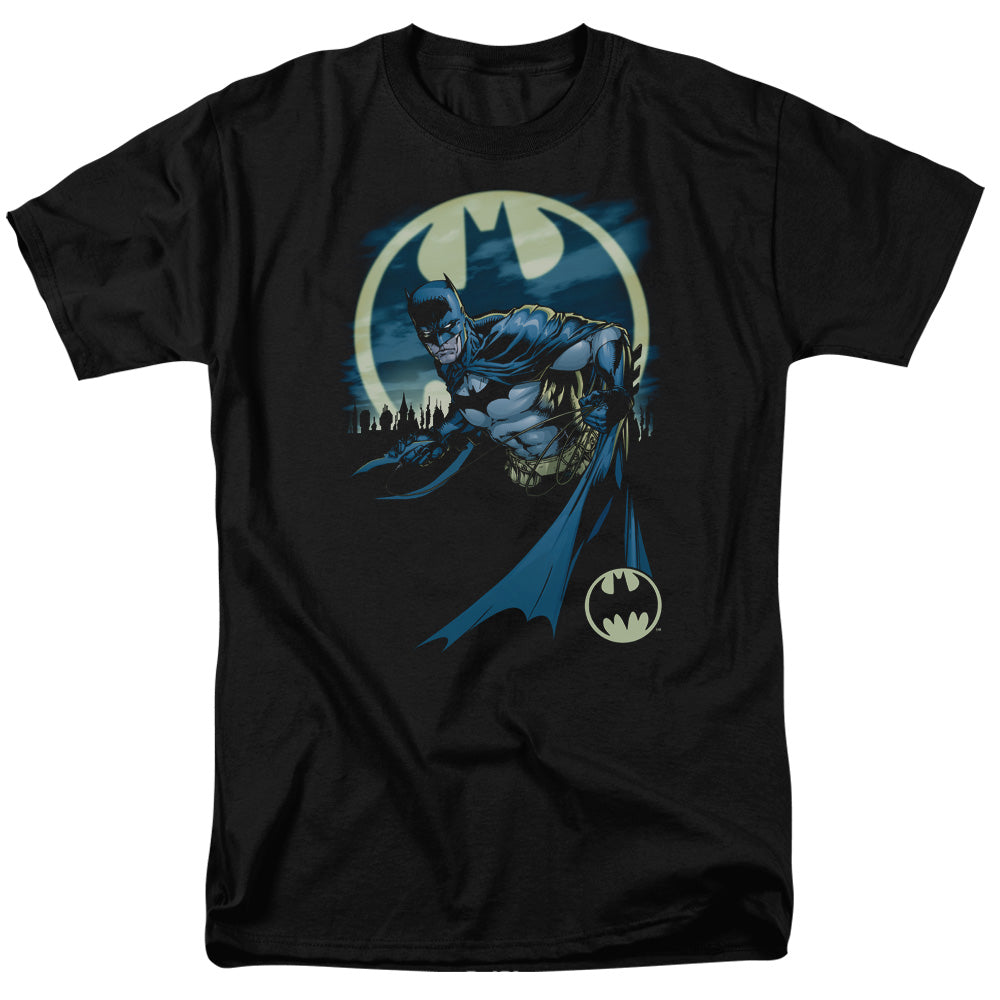 Batman Comics Heed The Call Men's 18/1 Cotton Short-Sleeve T-Shirt