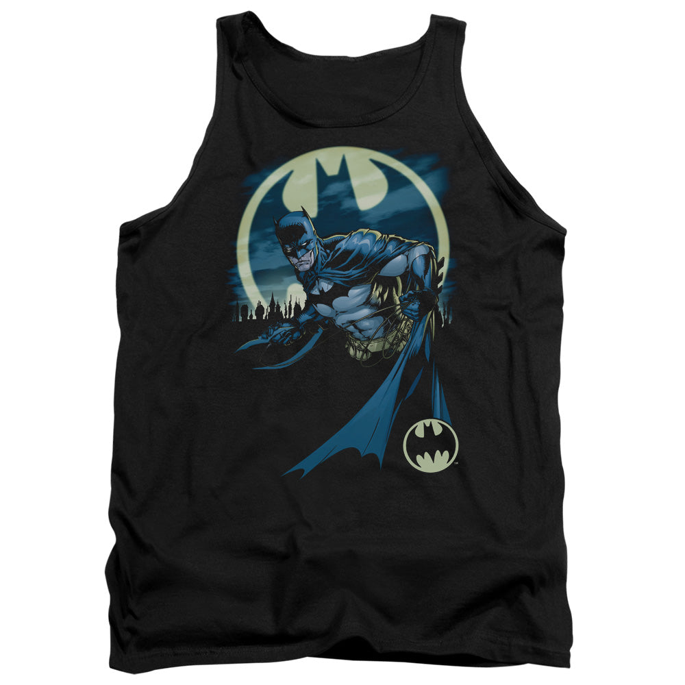 Batman Comics Heed The Call Men's 18/1 Cotton Tank Top