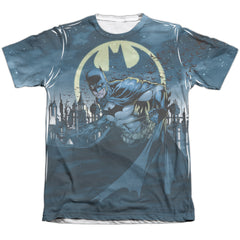 Batman Comics Heed The Call Men's Regular Fit Poly Cotton Short-Sleeve T-Shirt