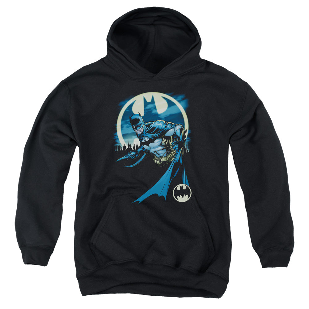 Batman Comics Heed The Call Youth Cotton Poly Pull-Over Hoodie
