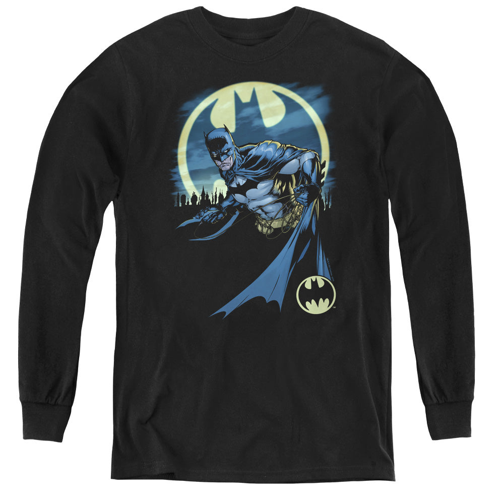 Batman Comics Heed The Call Youth Long-Sleeve T-Shirt