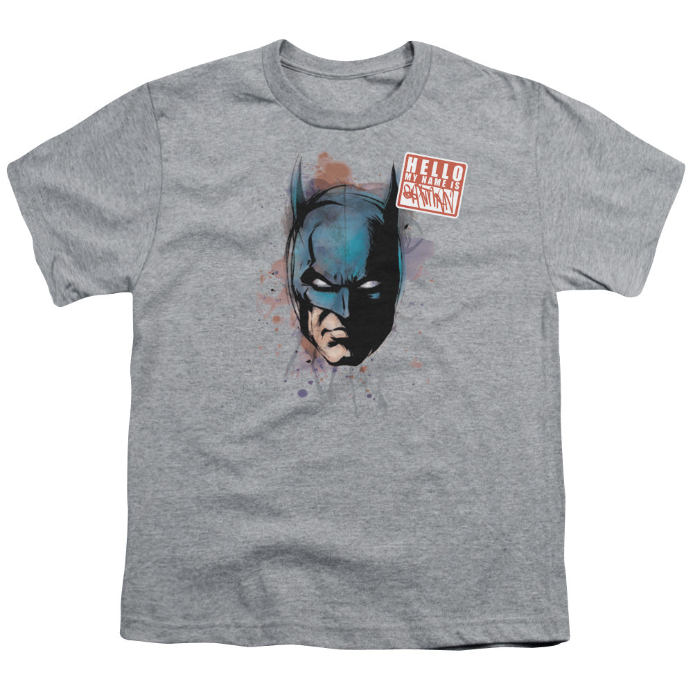 Batman Comics Hello Youth 18/1 100% Cotton Short-Sleeve T-Shirt