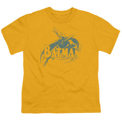 Batman Comics Heres Batman Youth 18/1 100% Cotton Short-Sleeve T-Shirt