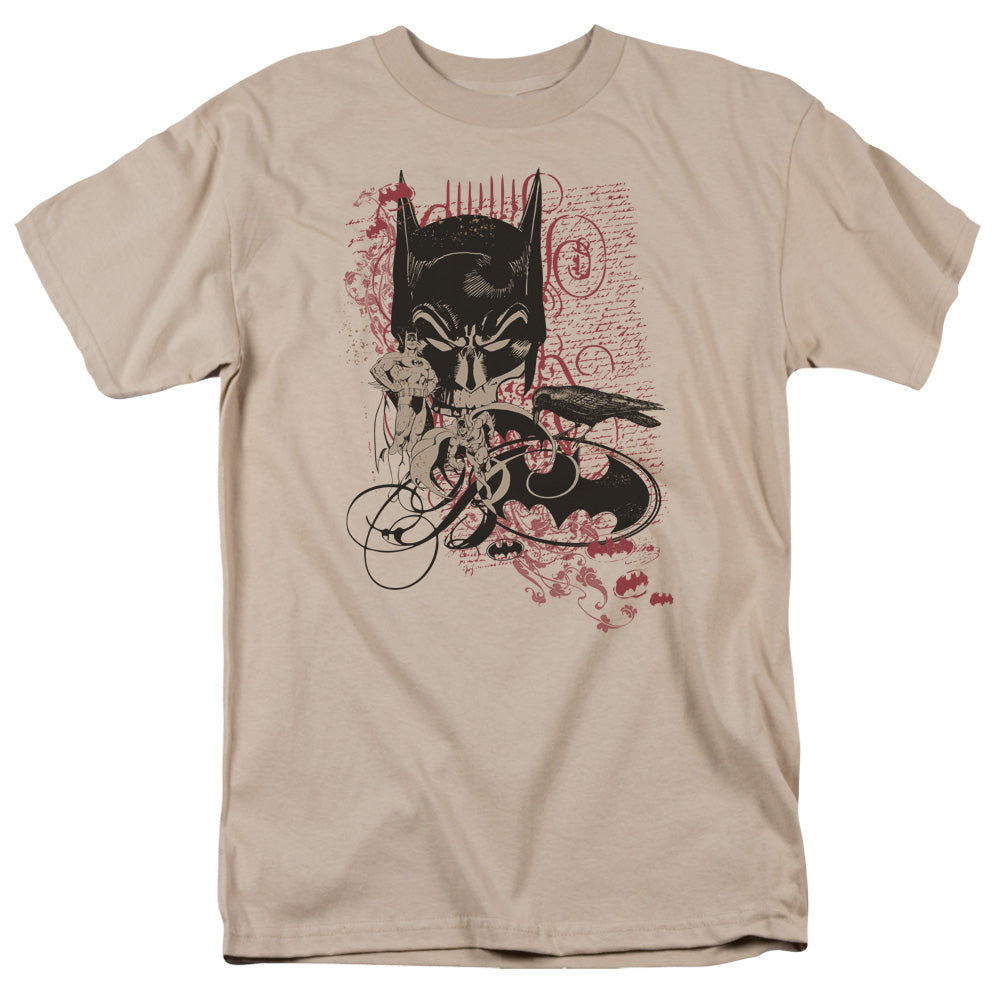 Batman Comics Heroic To The Bone Men's 18/1 Cotton Short-Sleeve T-Shirt