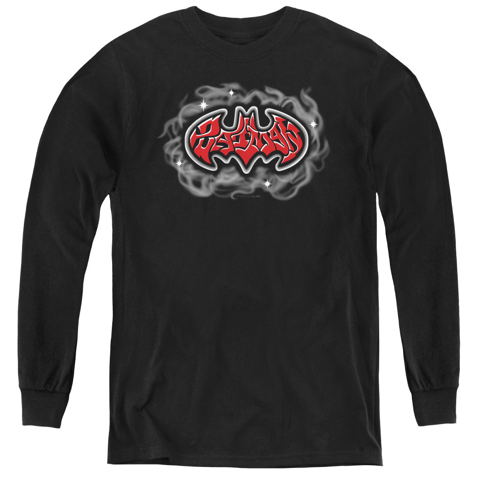 Batman Comics Hip Hop Logo Youth Long-Sleeve T-Shirt