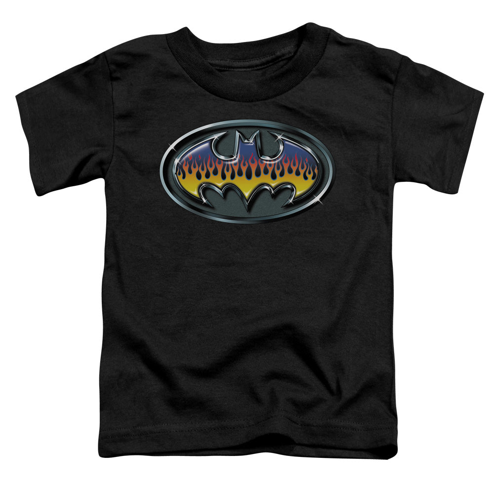Batman Comics Hot Rod Shield Toddler 18/1 Cotton Short-Sleeve T-Shirt