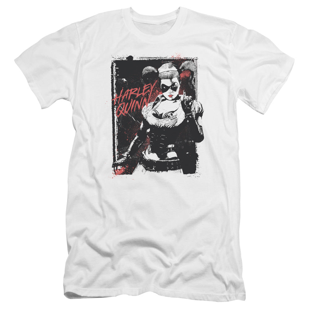 Batman Comics House Call Men's Ultra-Soft 30/1 Cotton Slim Short-Sleeve T-Shirt
