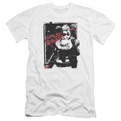 Batman Comics House Call Men's Ultra-Soft 30/1 Cotton Slim Short-Sleeve T-Shirt