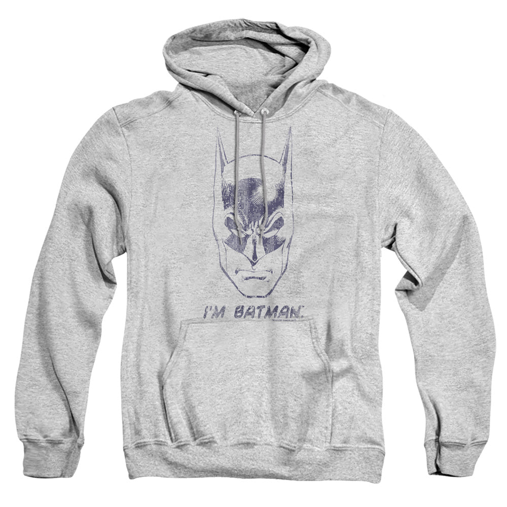 Batman Comics Im Batman Men's Pull-Over 75 25 Poly Hoodie