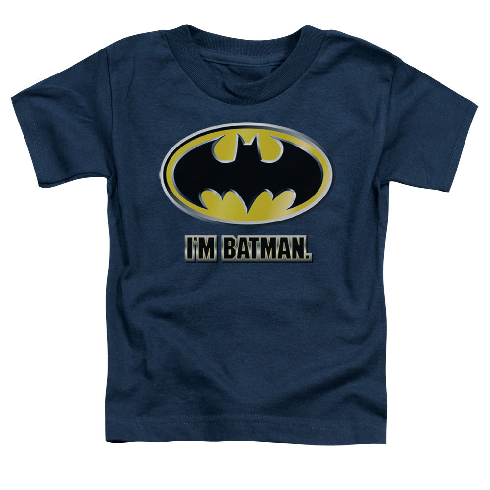 Batman Comics Im Batman Toddler 18/1 Cotton Short-Sleeve T-Shirt