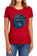 Batman Comics In The Spotlight Women's 18/1 Cotton Short-Sleeve T-Shirt