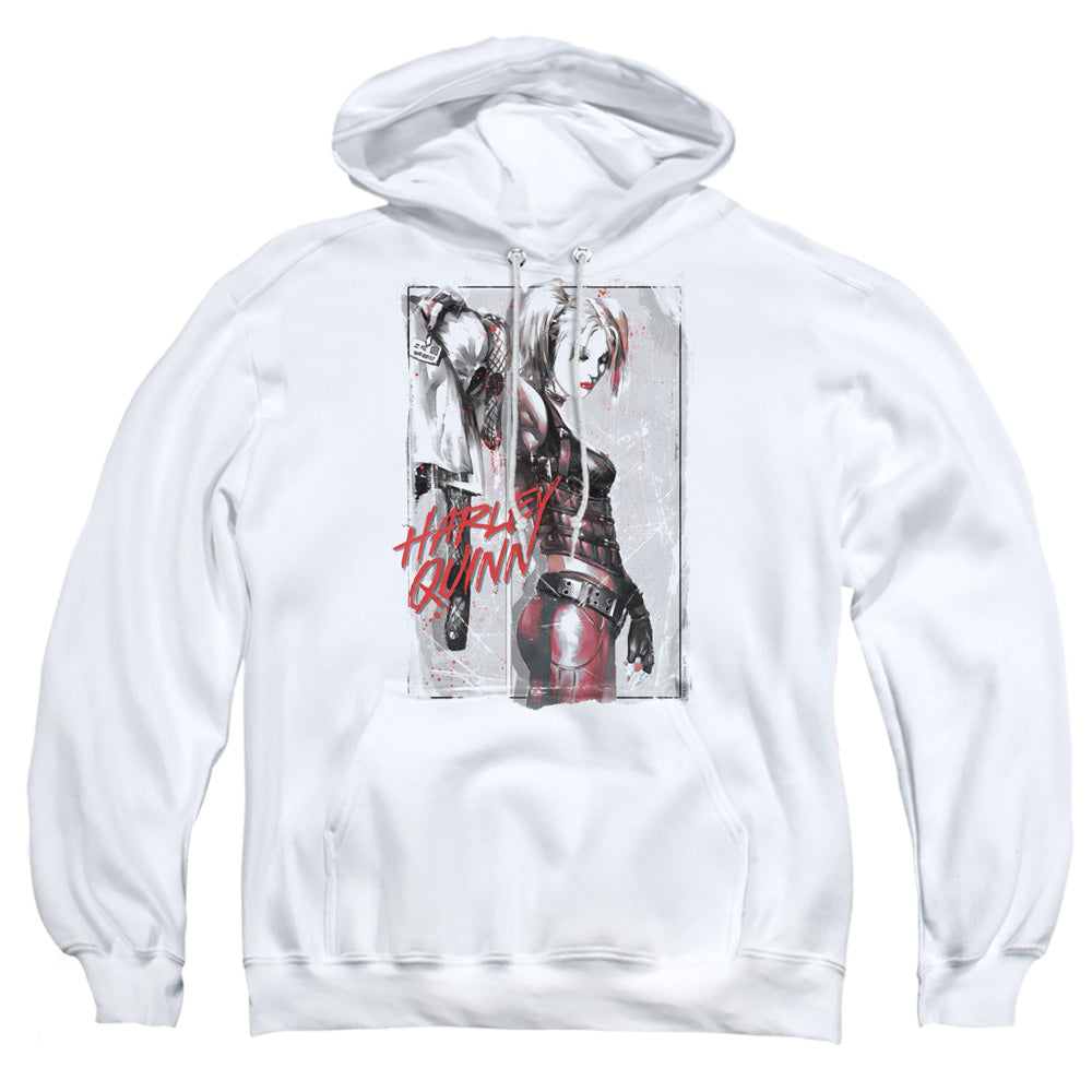 Batman Comics Ink Wash Harley Men's Pull-Over 75 25 Poly Hoodie