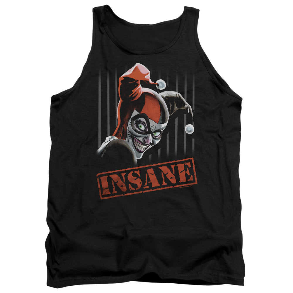 Batman Comics Insane Men's 18/1 Cotton Tank Top