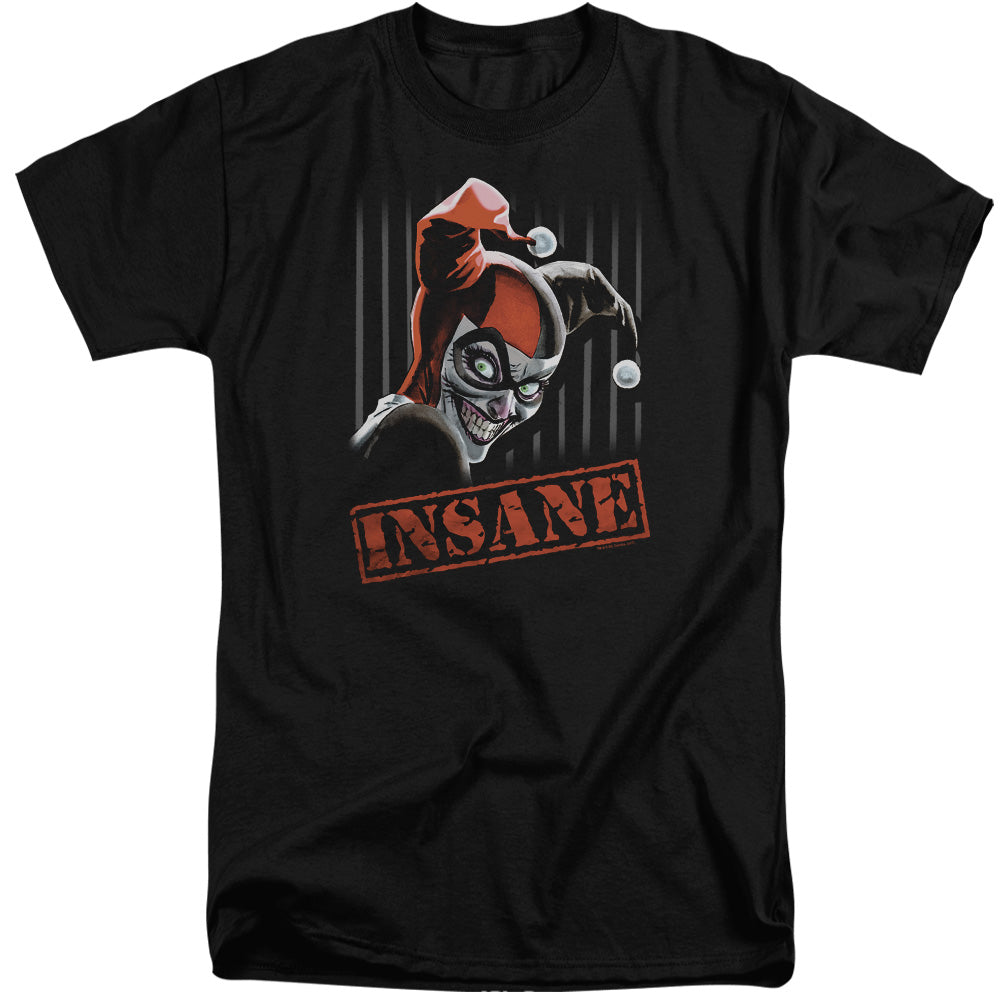 Batman Comics Insane Men's 18/1 Tall Cotton Short-Sleeve T-Shirt