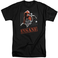 Batman Comics Insane Men's 18/1 Tall Cotton Short-Sleeve T-Shirt