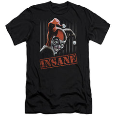 Batman Comics Insane Men's Ultra-Soft 30/1 Cotton Slim Short-Sleeve T-Shirt