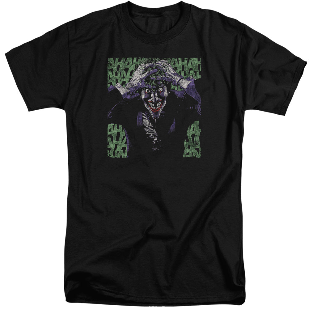 Batman Comics Insanity Men's 18/1 Tall Cotton Short-Sleeve T-Shirt