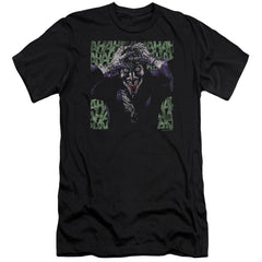 Batman Comics Insanity Men's Ultra-Soft 30/1 Cotton Slim Short-Sleeve T-Shirt
