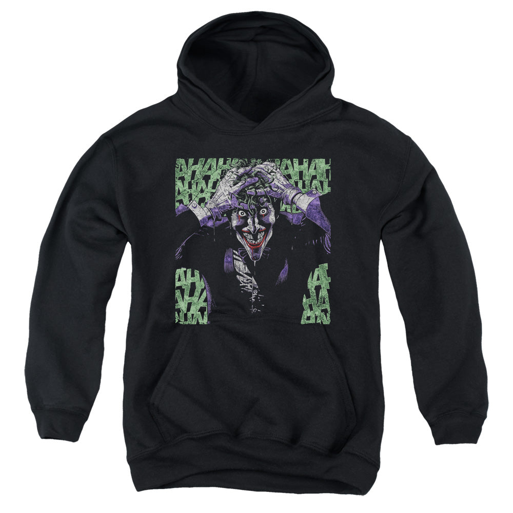 Batman Comics Insanity Youth Cotton Poly Pull-Over Hoodie
