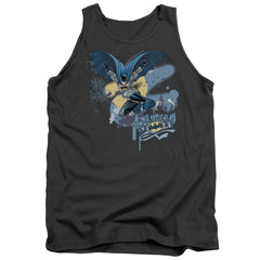 Batman Comics Into The Night Men's 18/1 Cotton Tank Top