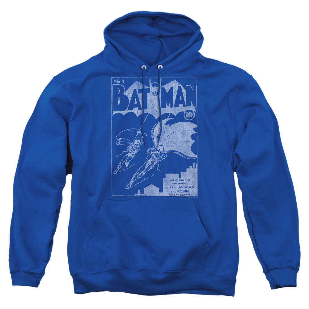 Batman Comics Issue 1 Cover Men's Pull-Over 75 25 Poly Hoodie