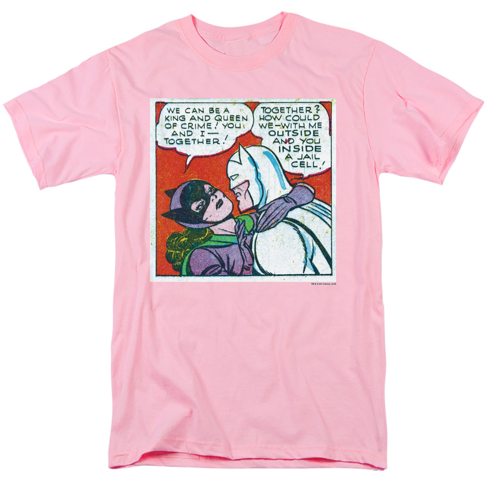 Batman Comics Jail Cell Men's 18/1 Cotton Short-Sleeve T-Shirt