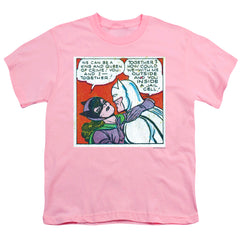 Batman Comics Jail Cell Youth 18/1 100% Cotton Short-Sleeve T-Shirt