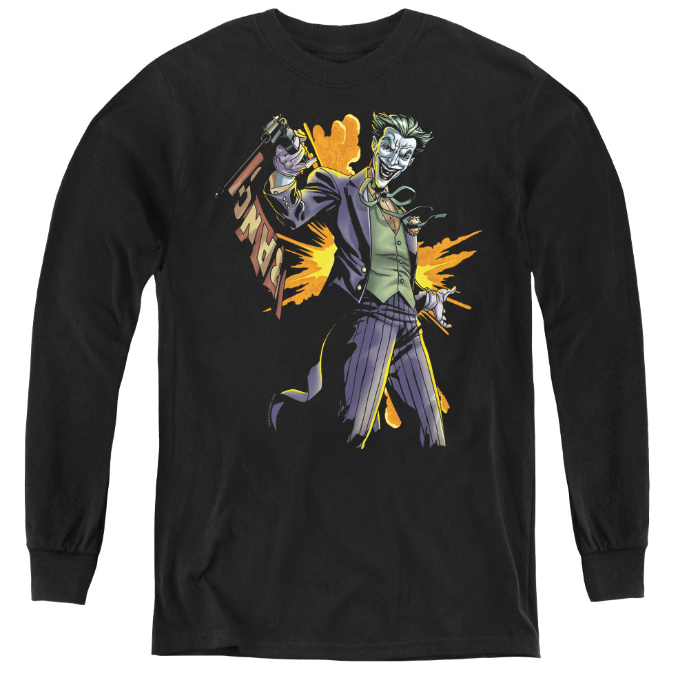 Batman Comics Joker Bang Youth Long-Sleeve T-Shirt