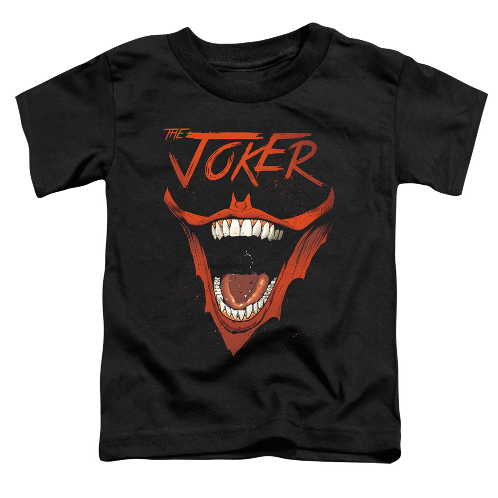 Batman Comics Joker Bat Laugh Toddler 18/1 Cotton Short-Sleeve T-Shirt