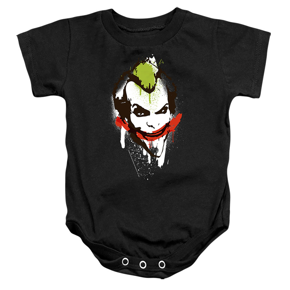 Batman Comics Joker Big Face Infant's Cotton SS Snapsuit
