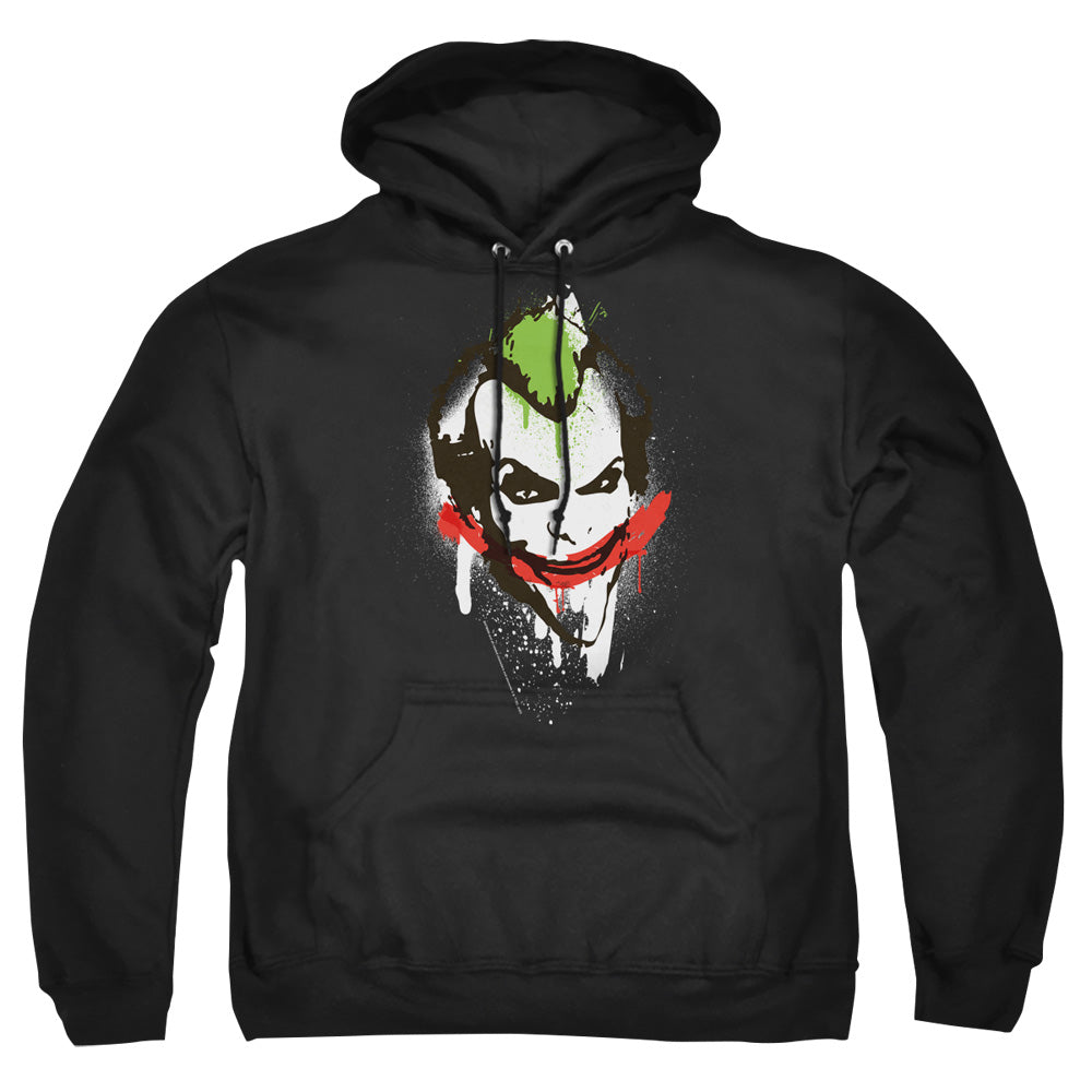 Batman Comics Joker Big Face Men's Pull-Over 75 25 Poly Hoodie