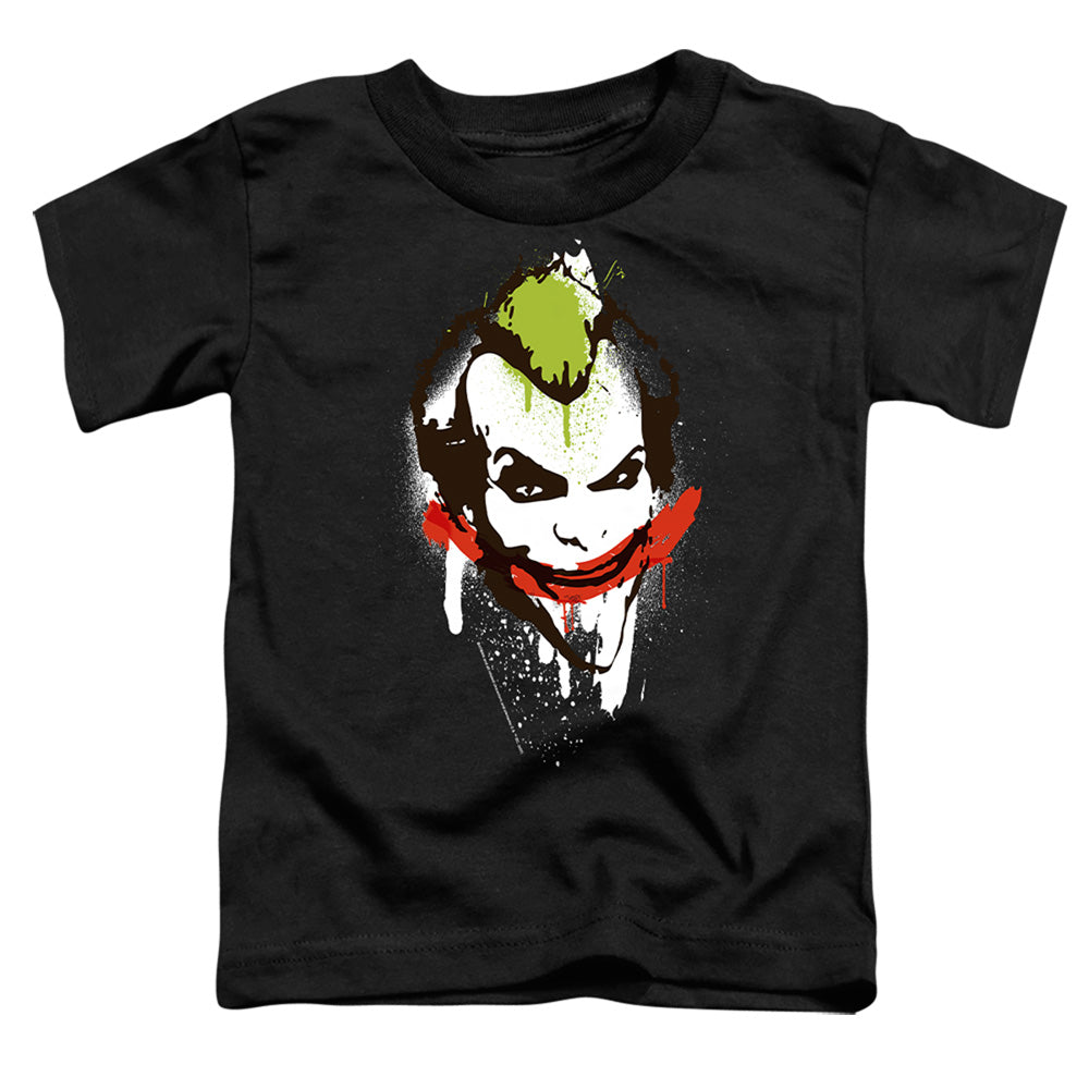 Batman Comics Joker Big Face Toddler 18/1 Cotton Short-Sleeve T-Shirt