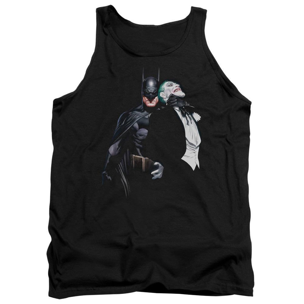 Batman Comics Joker Choke Men's 18/1 Cotton Tank Top