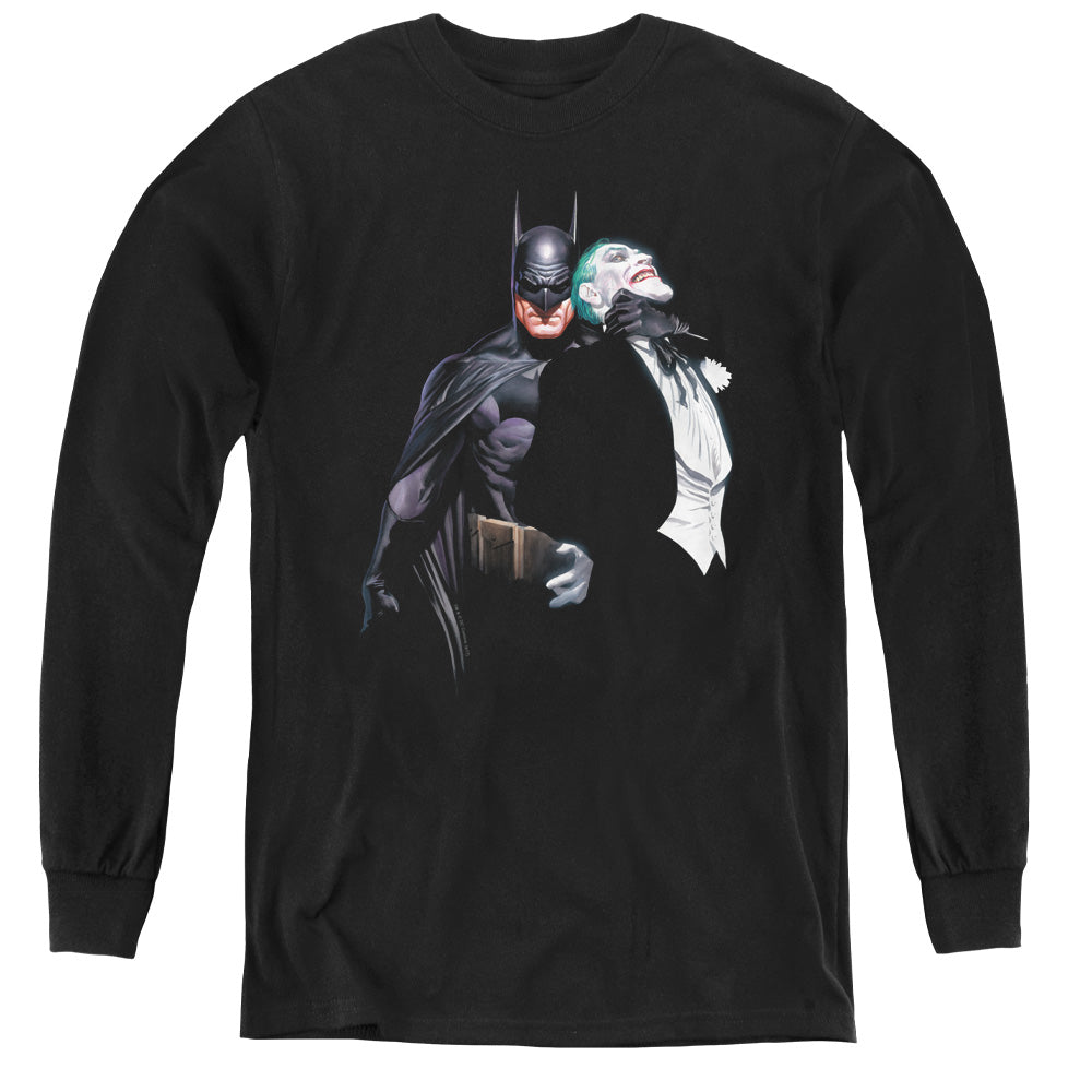 Batman Comics Joker Choke Youth Long-Sleeve T-Shirt