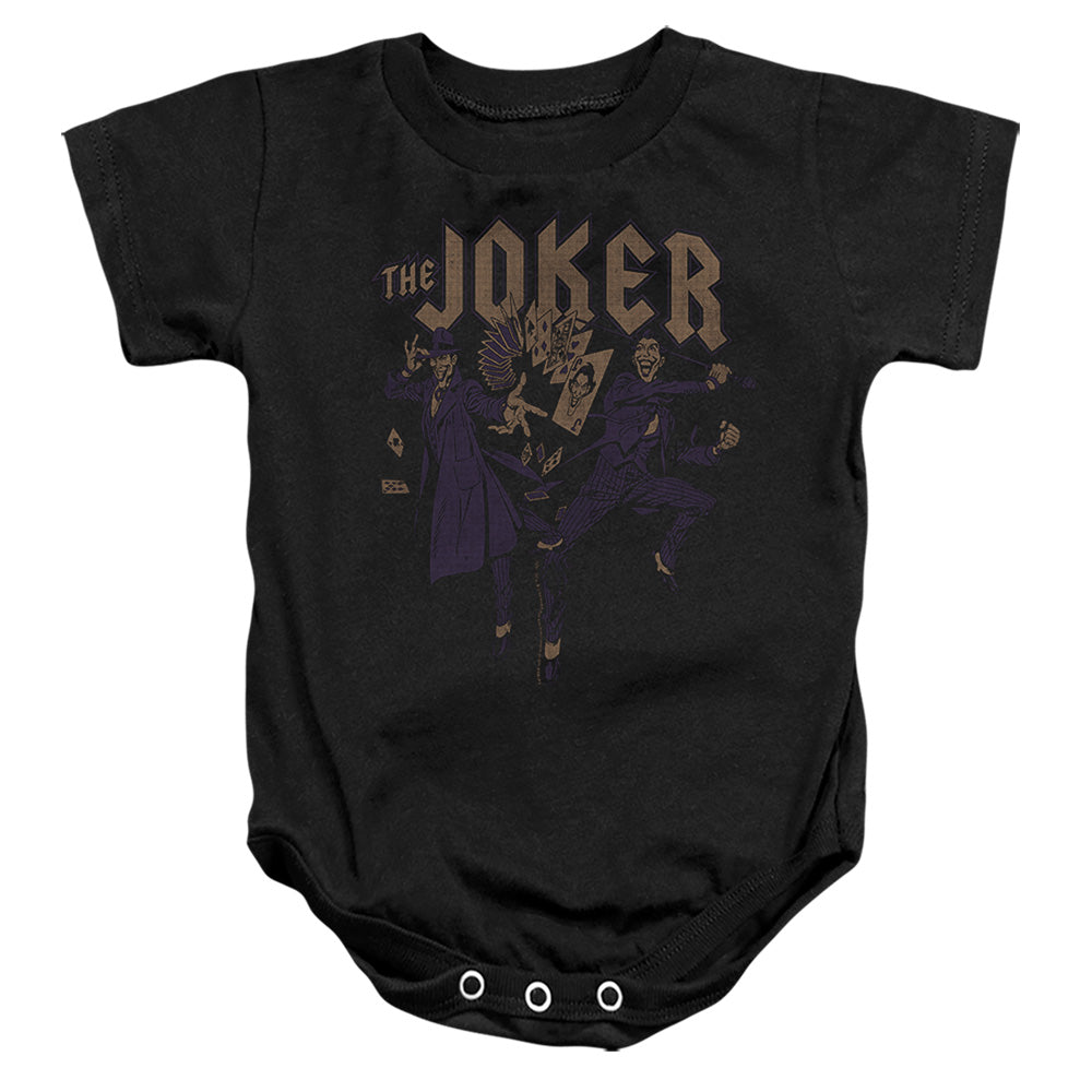 Batman Comics Joker Duo Infant's Cotton SS Snapsuit