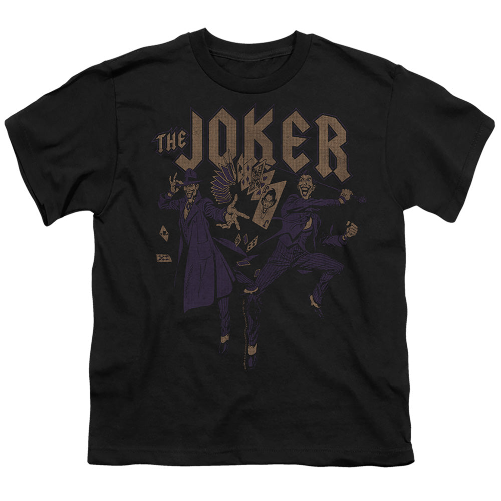 Batman Comics Joker Duo Youth 18/1 100% Cotton Short-Sleeve T-Shirt