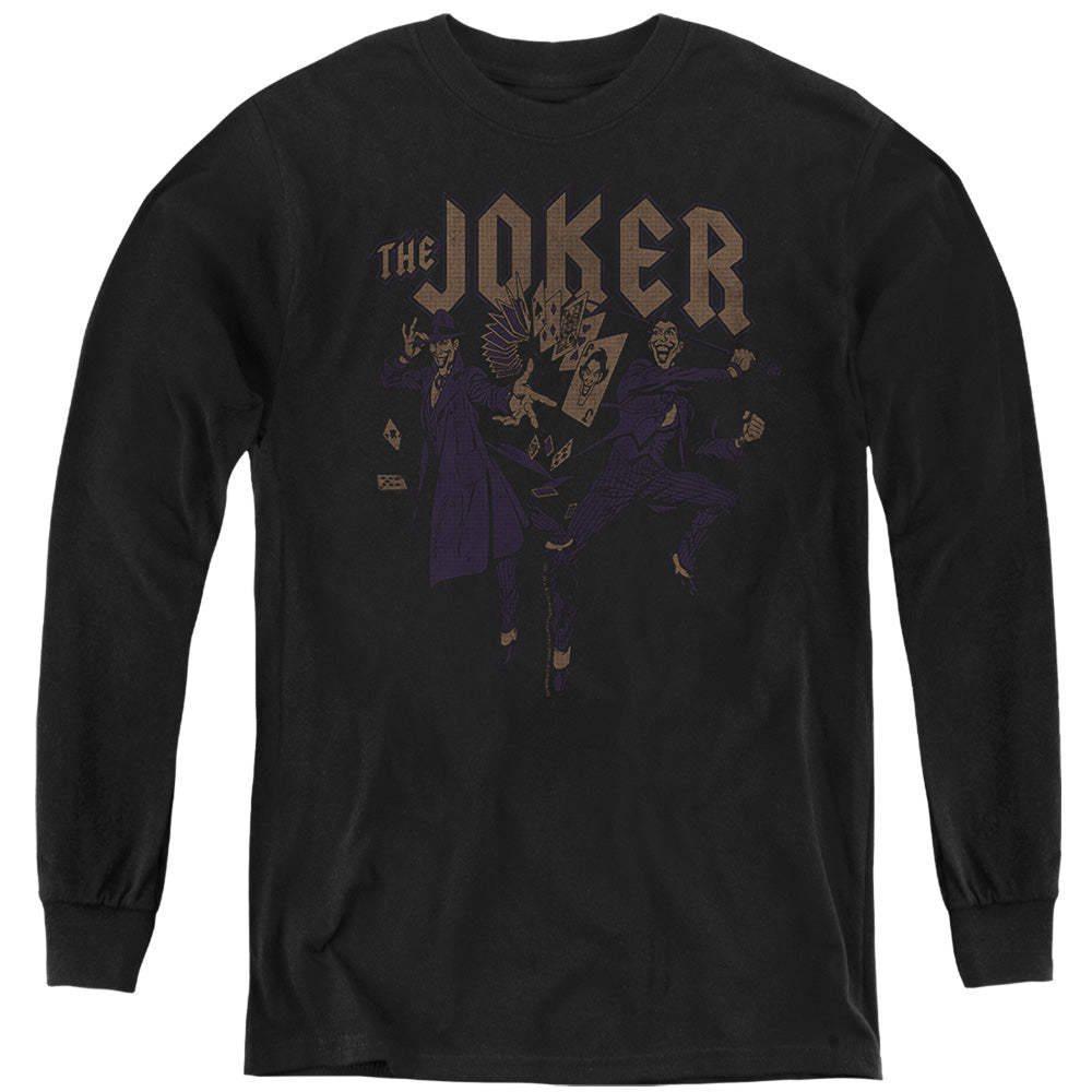 Batman Comics Joker Duo Youth Long-Sleeve T-Shirt