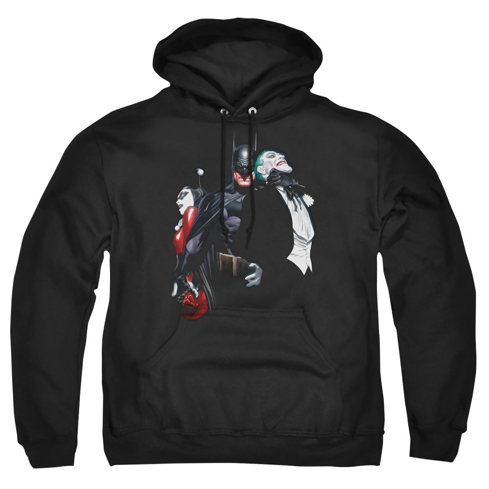Batman Comics Joker Harley Choke Men's Pull-Over 75 25 Poly Hoodie