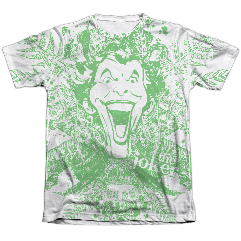 Batman Comics Joker In The Wild Men's Regular Fit Poly Cotton Short-Sleeve T-Shirt