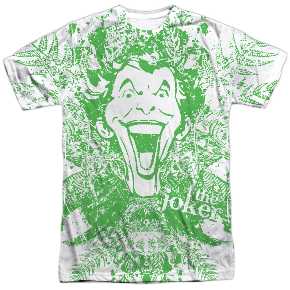 Batman Comics Joker In The Wild Men's Regular Fit Polyester Short-Sleeve T-Shirt