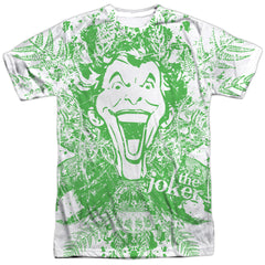 Batman Comics Joker In The Wild Men's Regular Fit Polyester Short-Sleeve T-Shirt