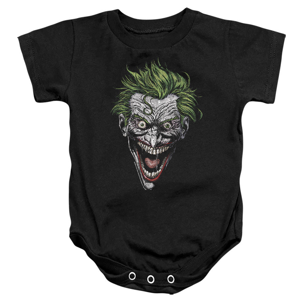 Batman Comics Joker Infant's Cotton SS Snapsuit