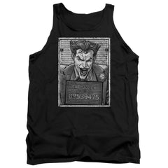 Batman Comics Joker Inmate Men's 18/1 Cotton Tank Top