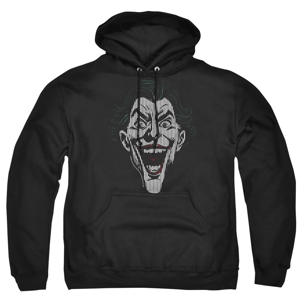 Batman Comics Joker Lines Men's Pull-Over 75 25 Poly Hoodie