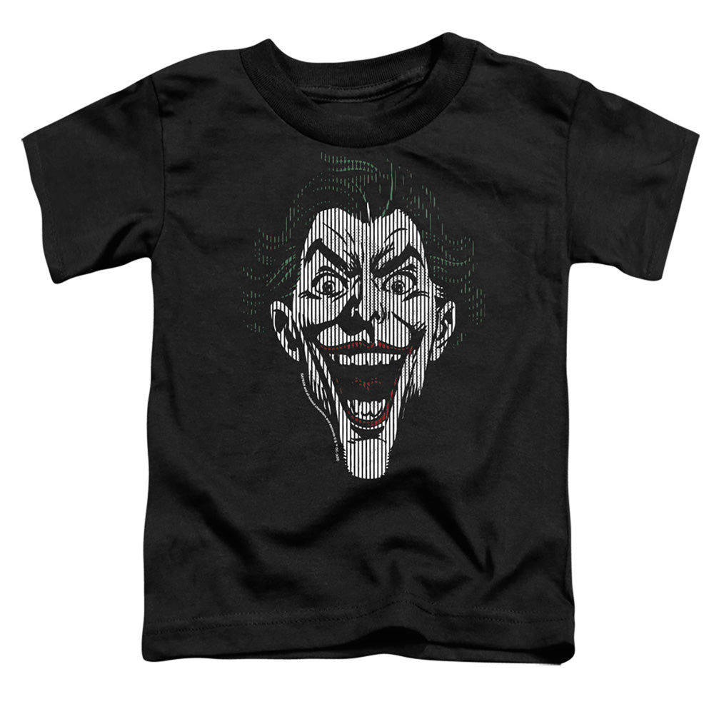 Batman Comics Joker Lines Toddler 18/1 Cotton Short-Sleeve T-Shirt