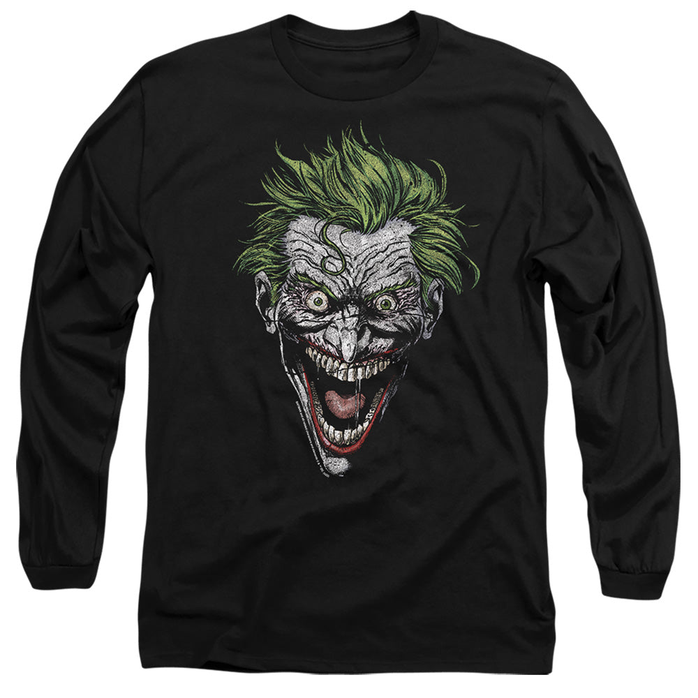 Batman Comics Joker Men's 18/1 Cotton Long-Sleeve T-Shirt