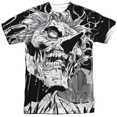 Batman Comics Joker Men's Regular Fit Polyester Short-Sleeve T-Shirt
