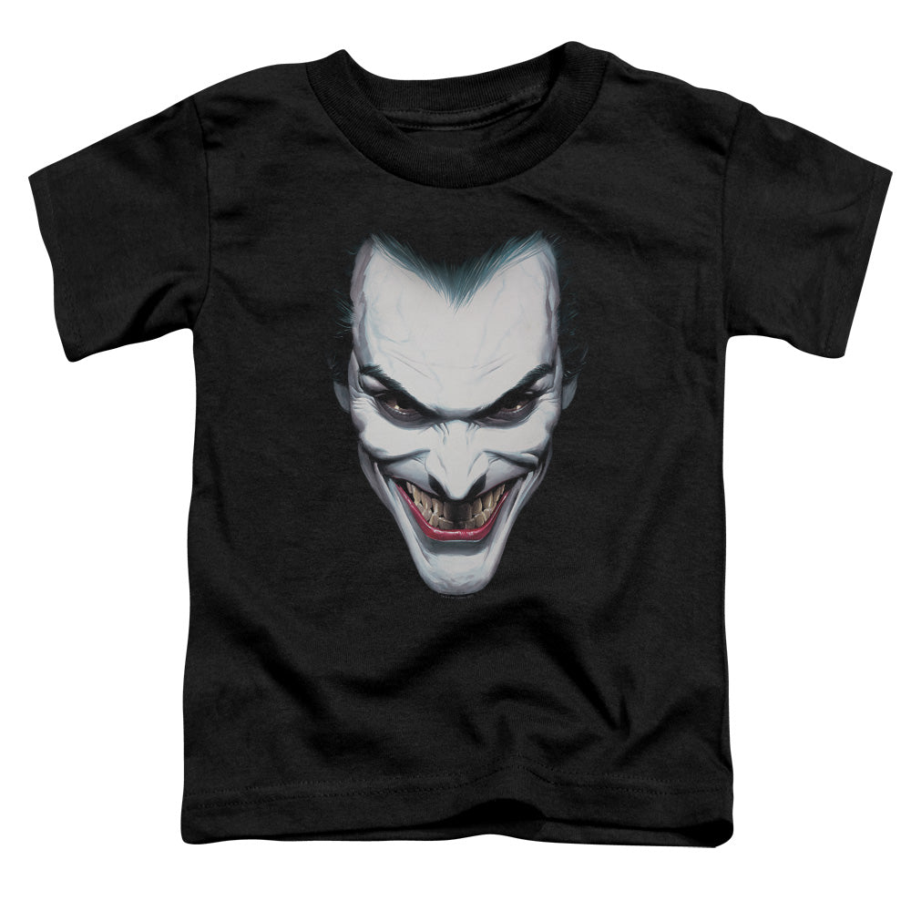 Batman Comics Joker Portrait Toddler 18/1 Cotton Short-Sleeve T-Shirt