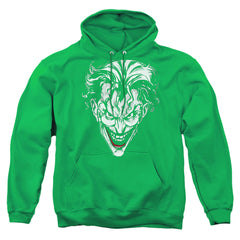 Batman Comics Joker Red On Green Men's Pull-Over 75 25 Poly Hoodie