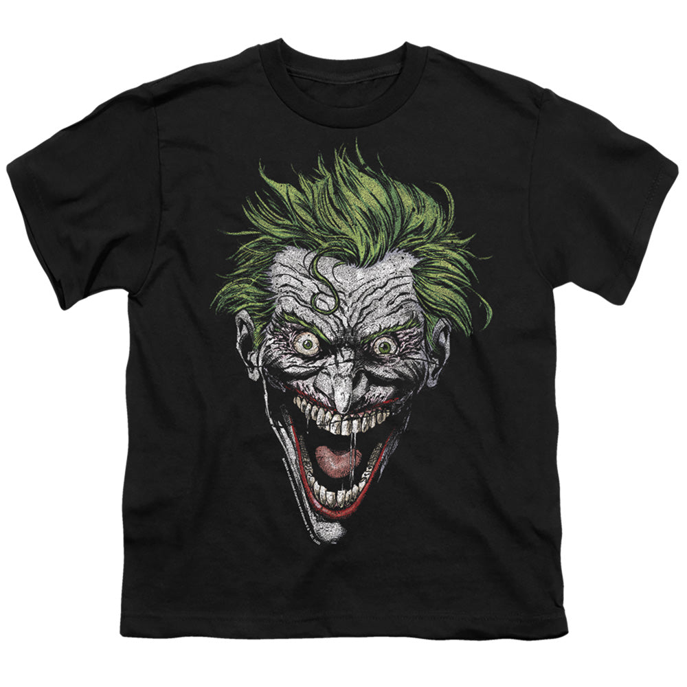 Batman Comics Joker Youth 18/1 100% Cotton Short-Sleeve T-Shirt